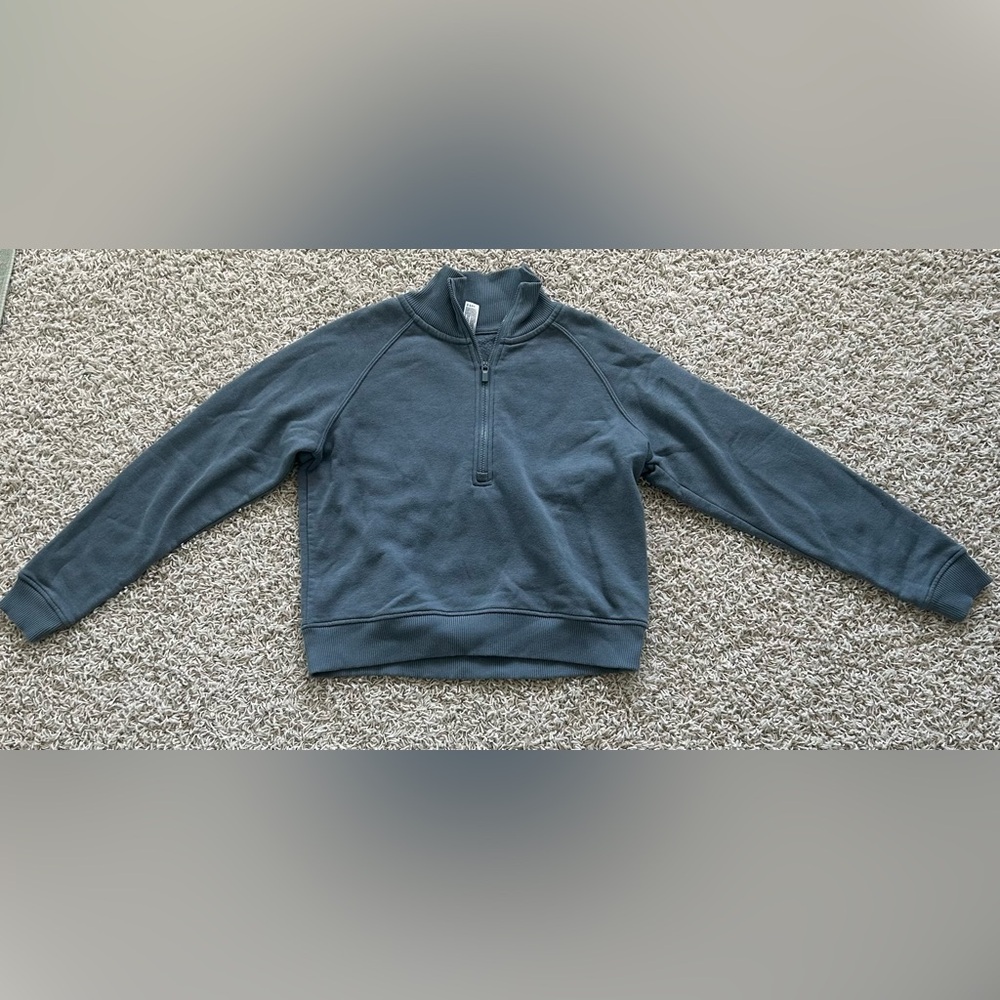 90 Degree By Reflex Women’s Small Bluish Gray Half Zip